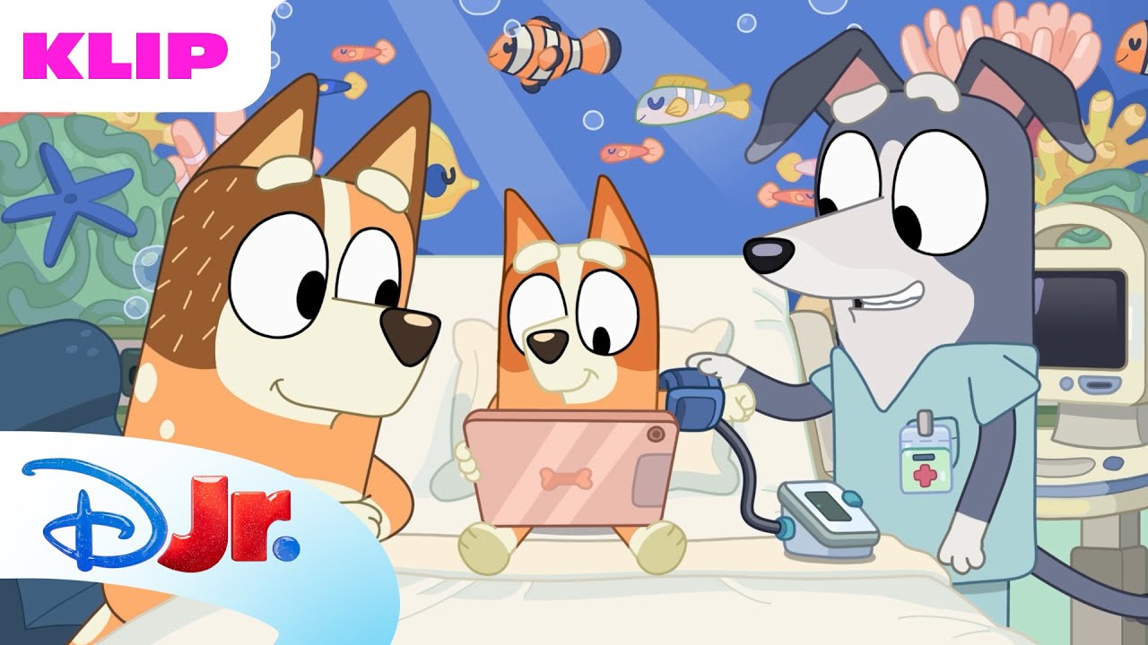 💙 En historie til Bingo | Bluey | Disney Junior Danmark
