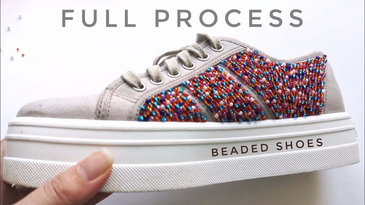 Beaded Shoes - Full Process