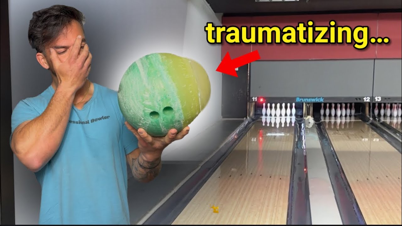 I built the WORST BOWLING BALL ever…