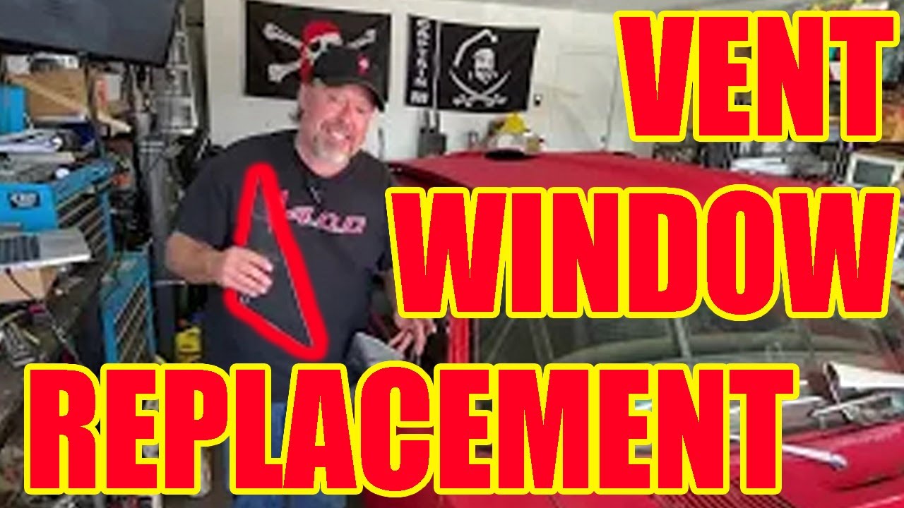 How To Replace Vent Window Glass - Car Vent Window Glass Replacement DIY - Firebird or Camaro