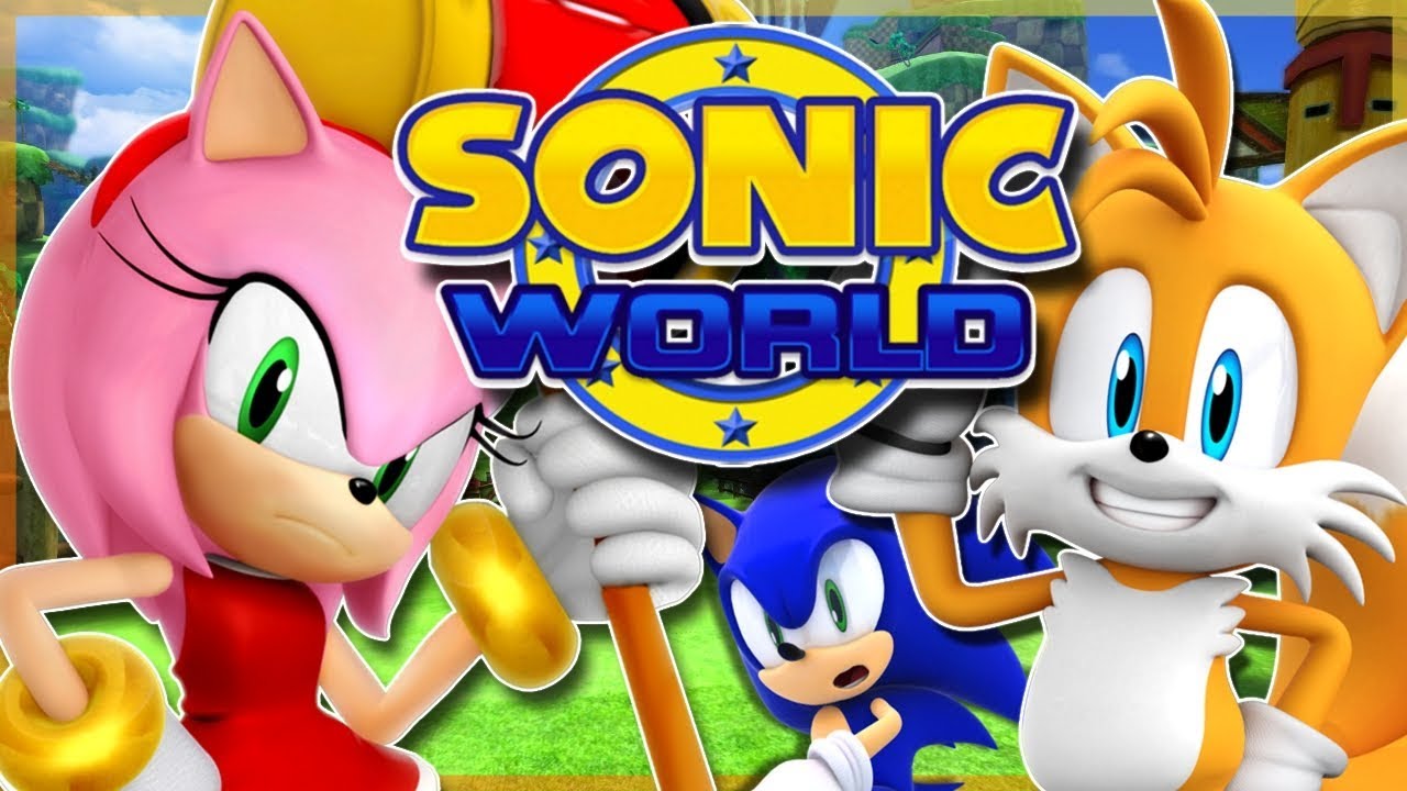 ANGRY AMY!! | Tails and Amy Rose Play Sonic World (Again!)