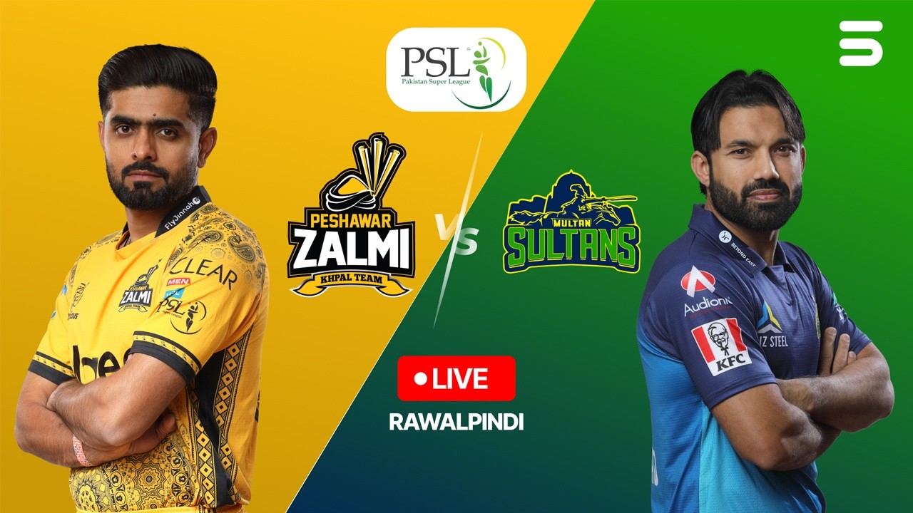 🔴 - 𝐑𝐄𝐋𝐈𝐕𝐄 | Peshawar Zalmi vs Multan Sultans | HBL PSL |  Match 9