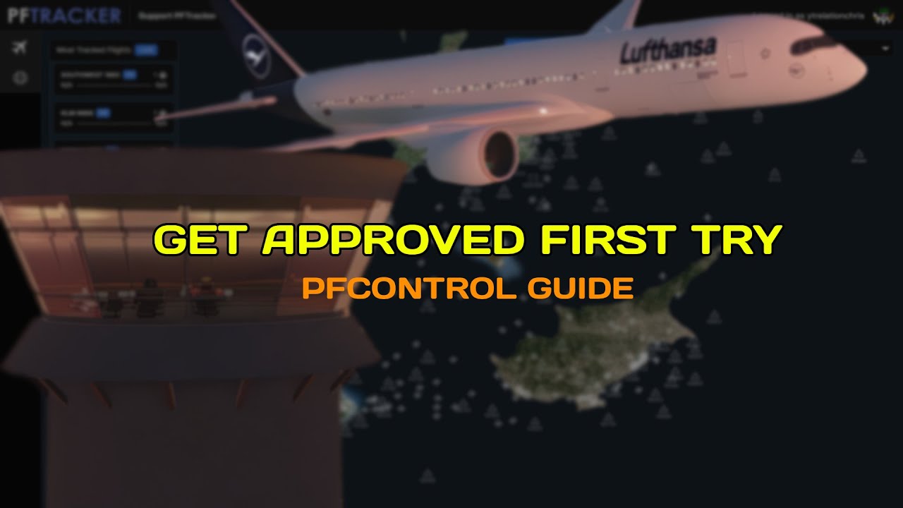 PFATC Flight Planning Tutorial: Using PFControl Step-by-Step