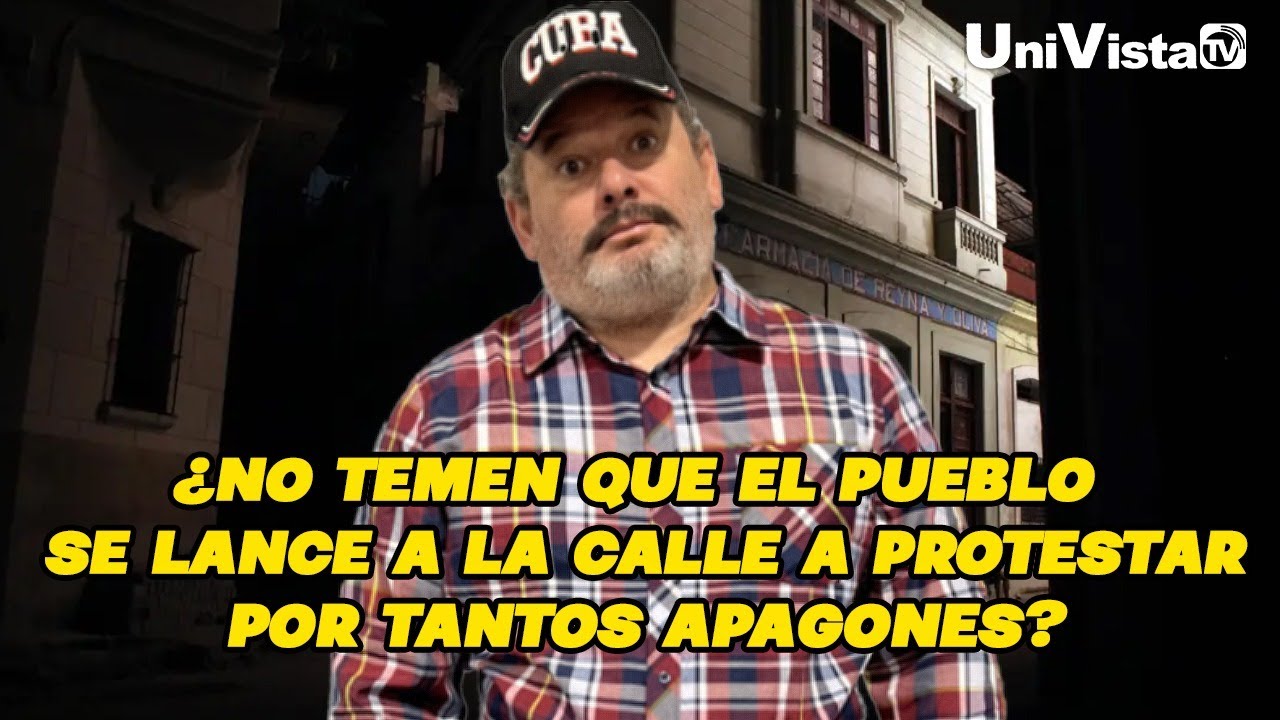 ¿No teme el gobierno cubano que el pueblo se lance a la calle ante tantos apagones?