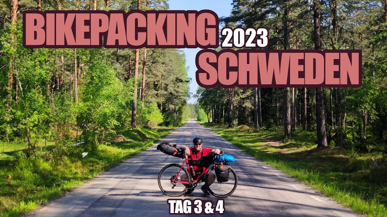 Schweden Bikepacking 2023 - Tag 3 & 4 - Mariestad / Göta Kanal / Natur