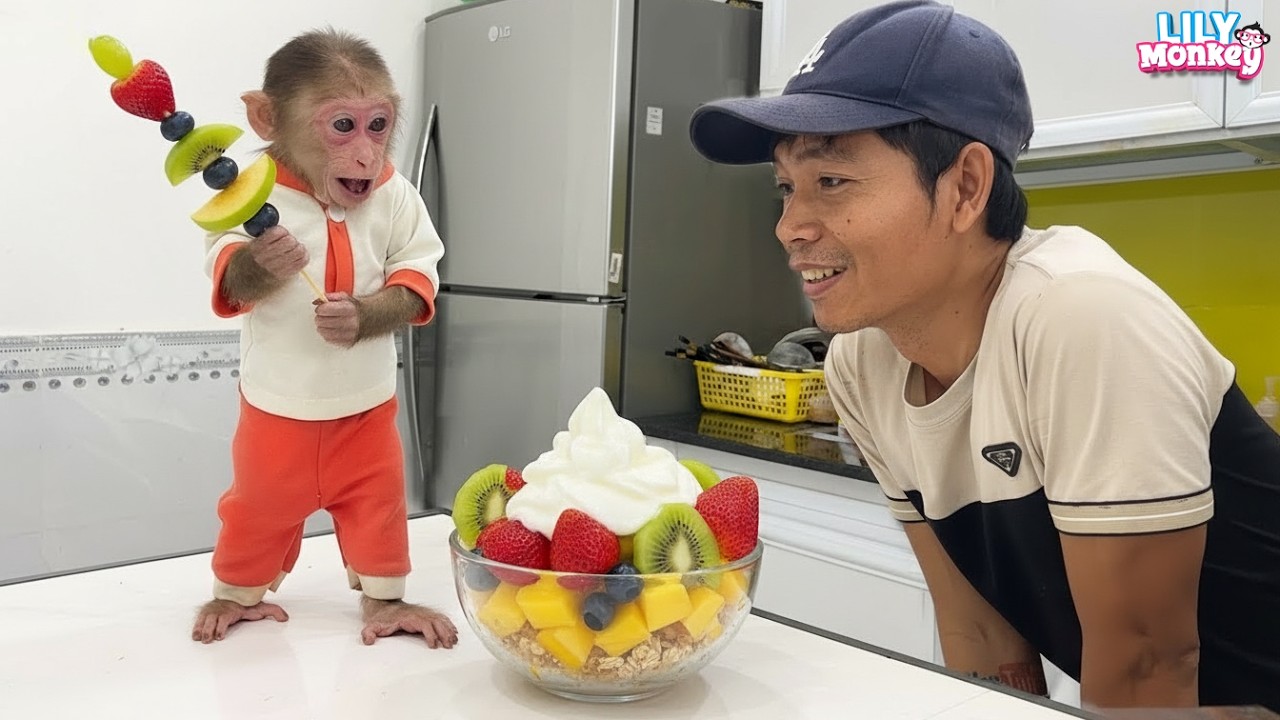 Would you like a delicious fruit smoothie? Let’s watch how Lily makes it! | Lily's story