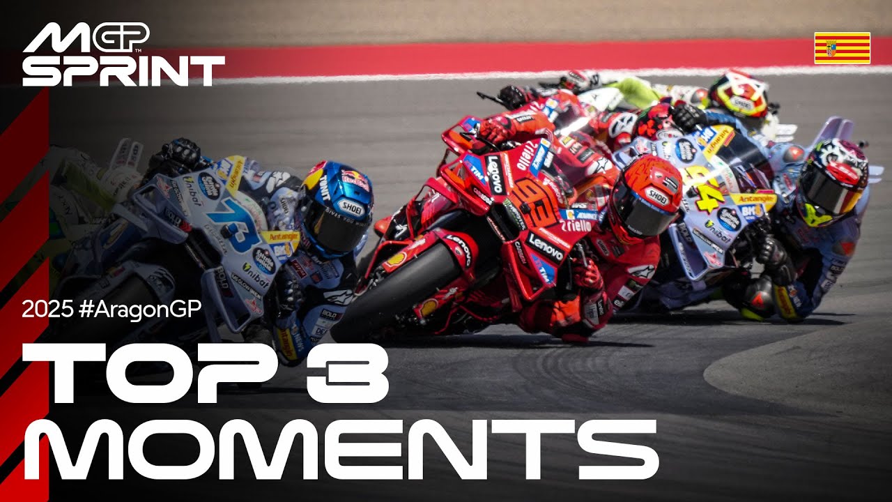 Top 3 Tissot Sprint Moments ⚔️ | 2025 Aragon GP