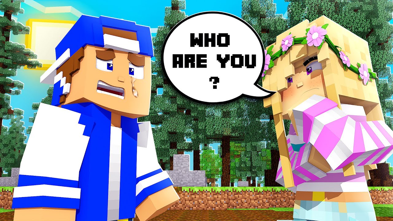 Little Leah LOSES HER MEMORY & FORGETS HER LIFE... Minecraft