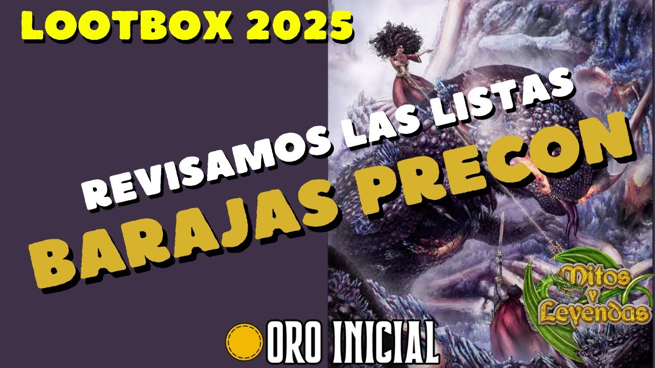 Revisemos las listas de los Mazos Preconstruidos de LB, para usar o para regalar!!! | Oro Inicial