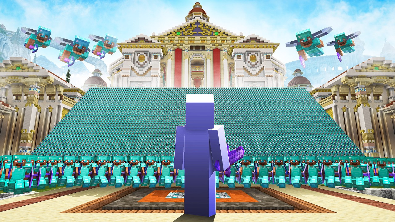 I Destroyed a 1000 Player Minecraft Civilization