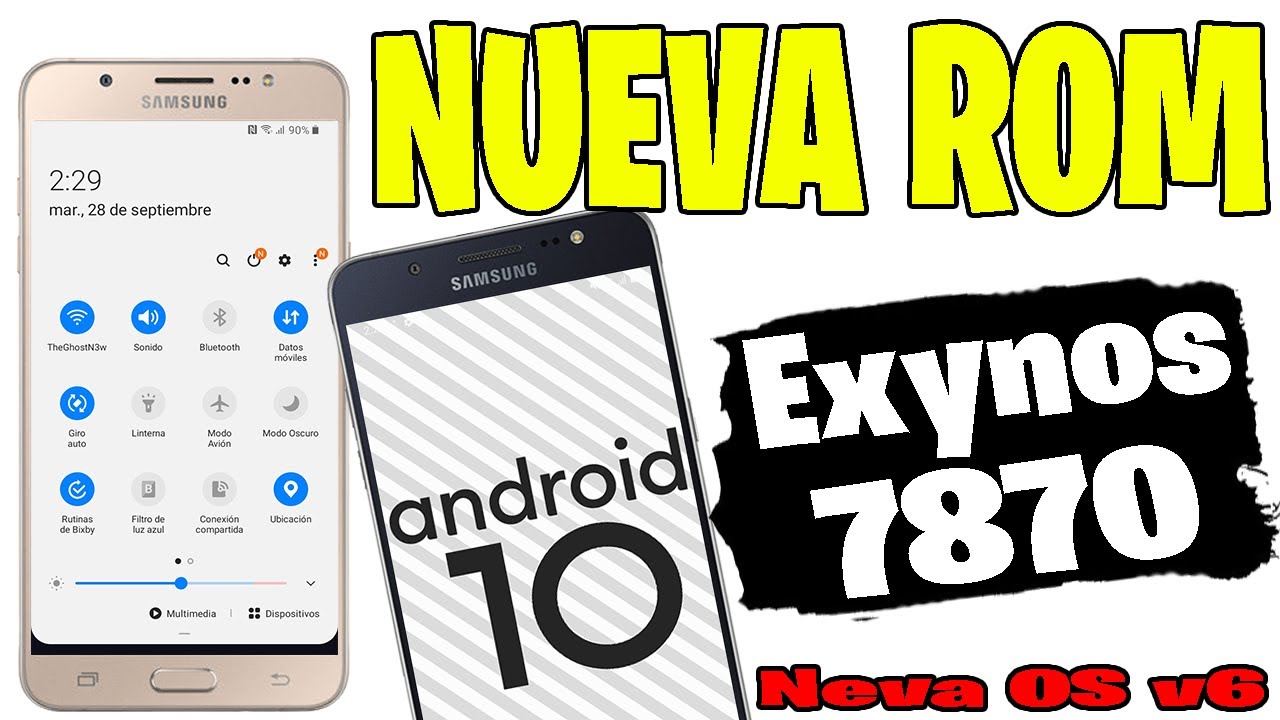 Nueva Rom para Samsung J7 y J5 con Exynos 7870 Muy Estable y Muy Fluida