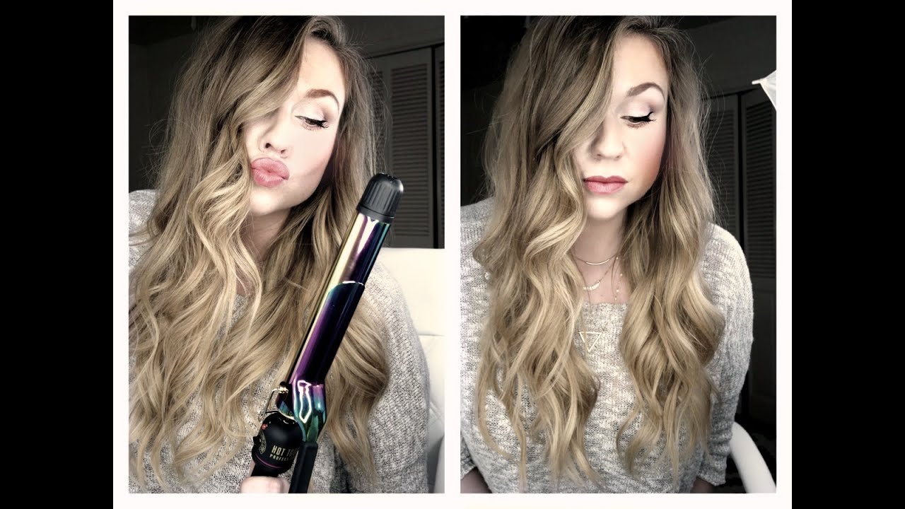 How to Curl your Hair//Tutorial with XL Curling Iron plus dry shampoo//Great for long hair!!!