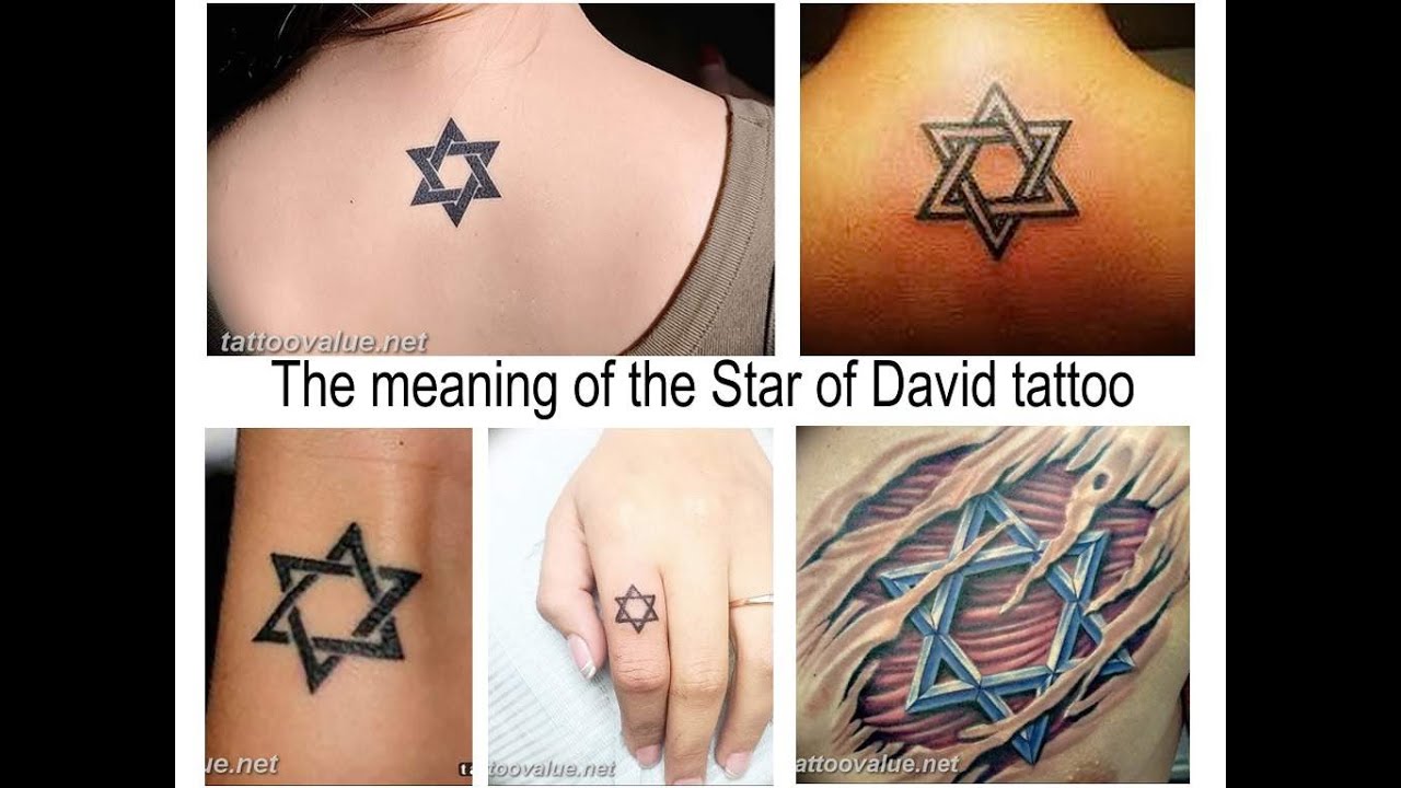The meaning of the Star of David tattoo - the meaning of the picture and photo tattoovalue.net
