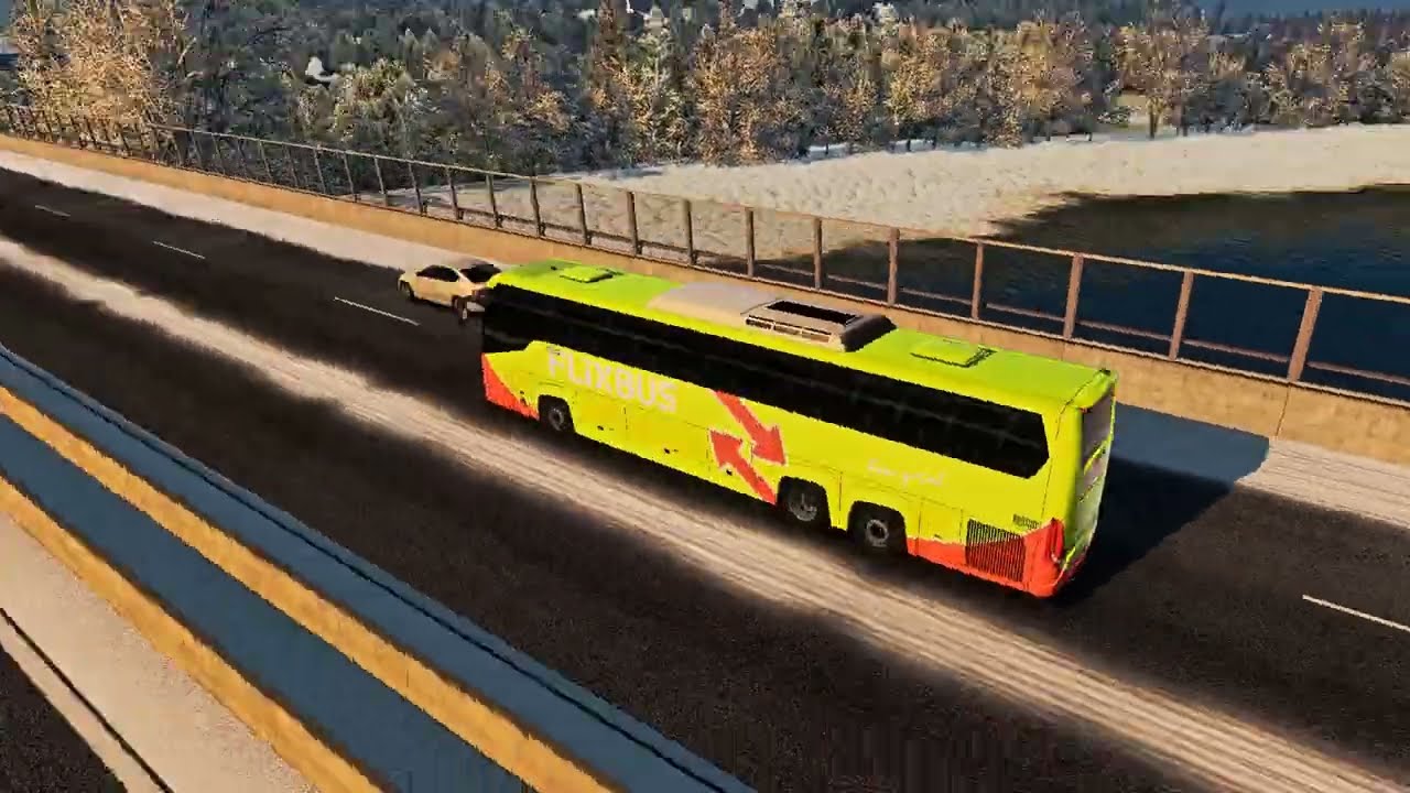 ETS2 1.57 De Berlín A Praga, Bus Scania Touring