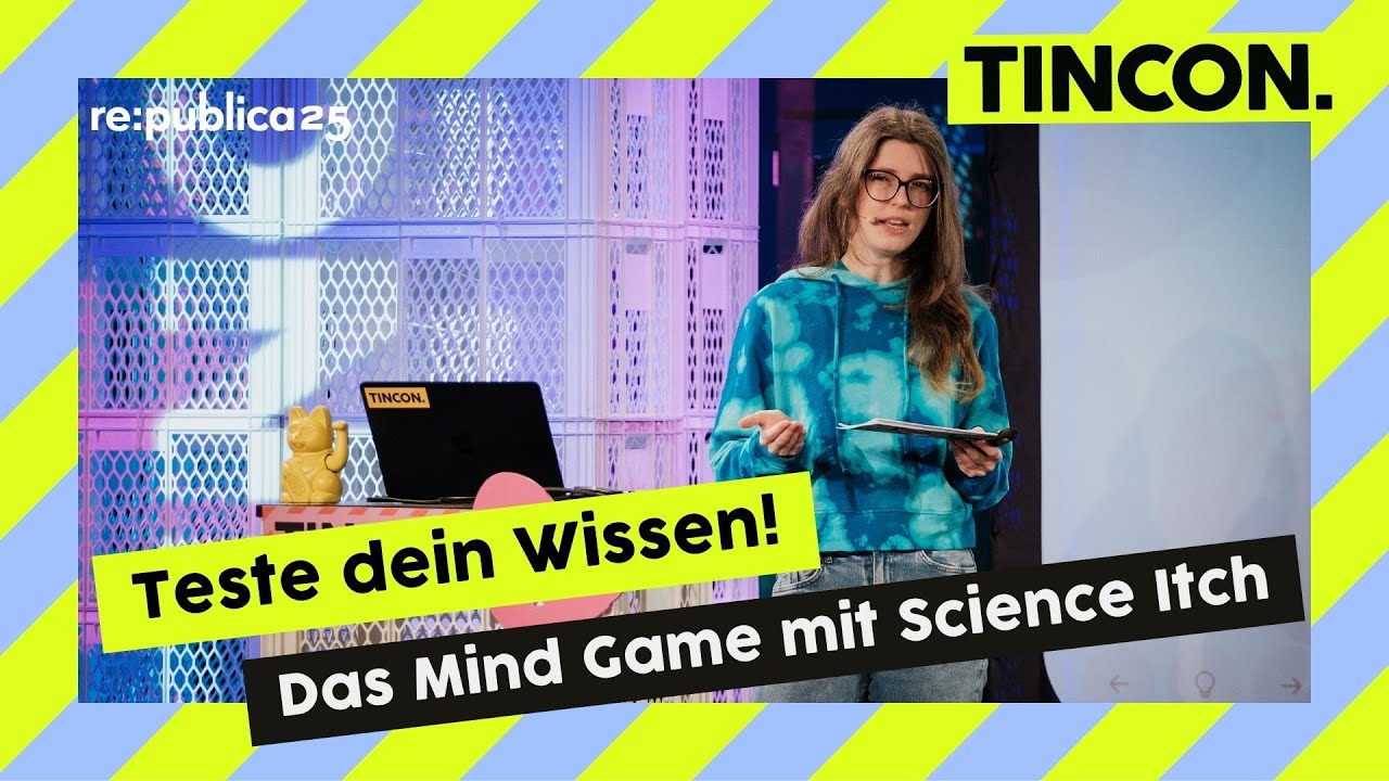 Mind Games: Das Gehirn-Quiz mit Science Itch | TINCON 2025