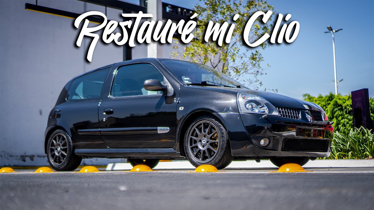 ¡DESPUÉS DE 12 AÑOS RESTAURÉ MI CLIO SPORT! || Raulmdzp