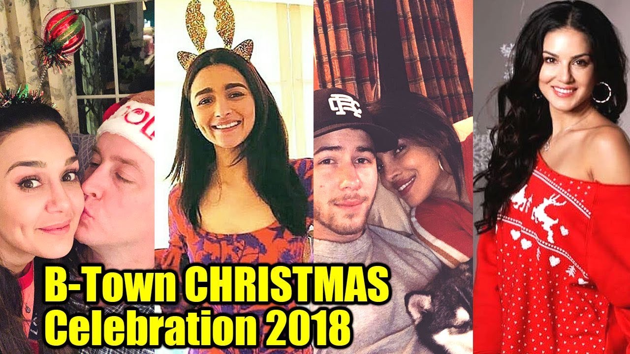 Bollywood Celebs CHRISTMAS Celebration 2018 | Priyanka Chopra, Nick Jonas, Alia Bhatt, Preity Zinta