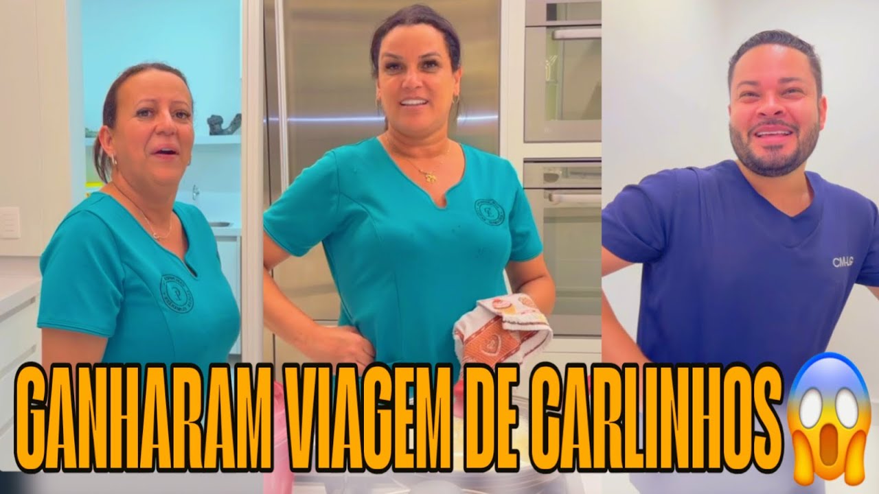 CARLINHOS MAIA DEU UMA VIAGEM SURPRESA PRAS SUAS FUNCIONÁRAS🤭 GANHARAM FOLGAS😱😍