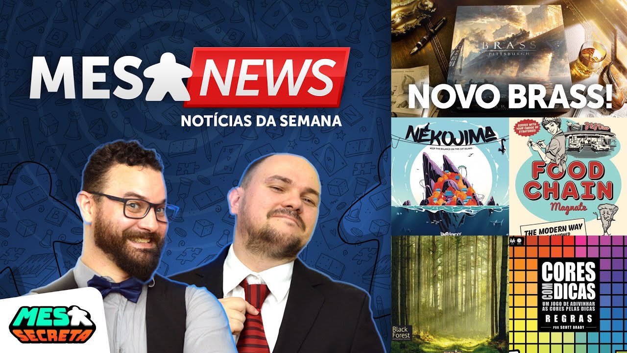 Mesa News #66 - Novo Brass | Finalmente Food Chain | Black Forest (28/08/25)