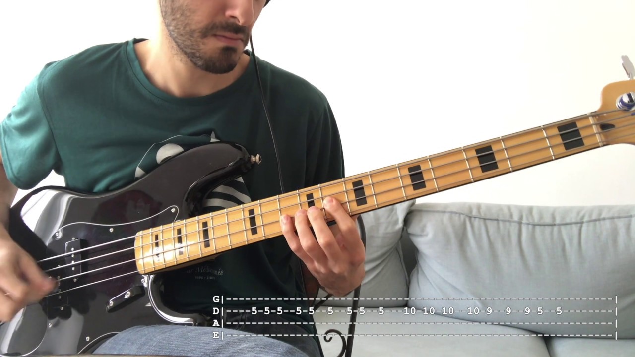 The Strokes - Brooklyn Bridge To Chorus [3/9] (Bass Cover with TABS)