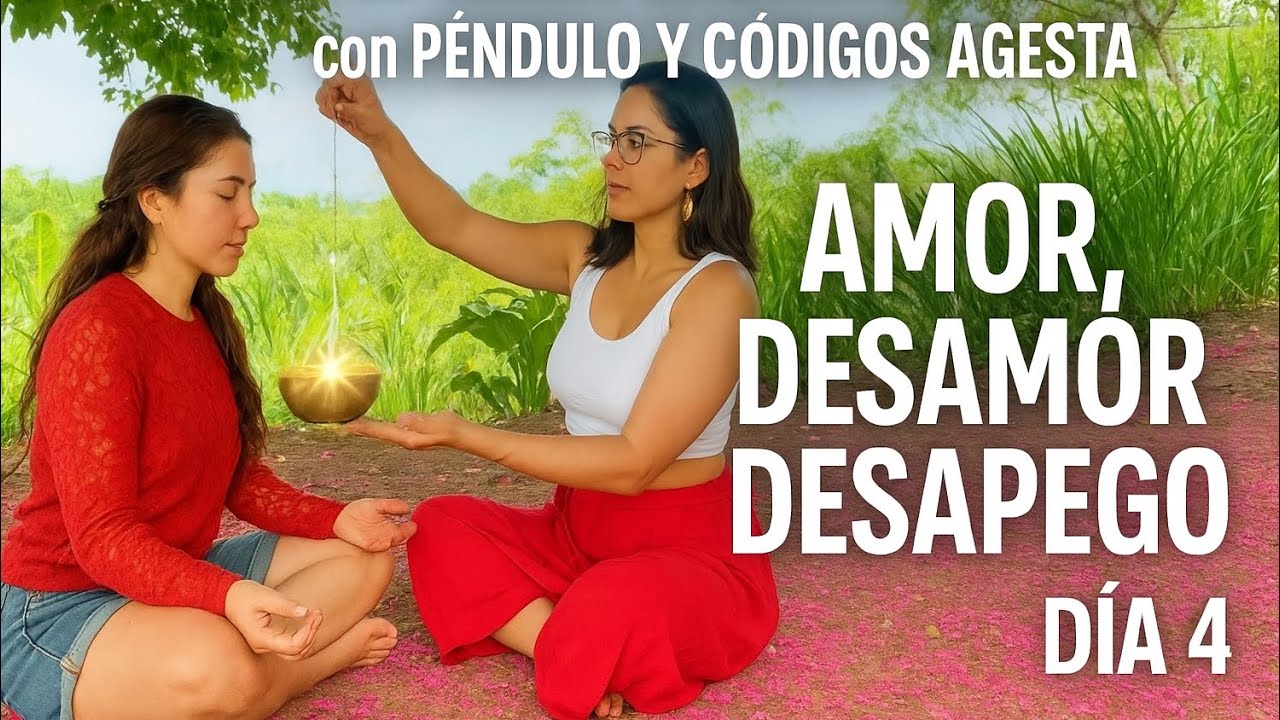 Sana el Amor, Desamor y Desapego| Limpieza Energética con Péndulo y Códigos AGESTA