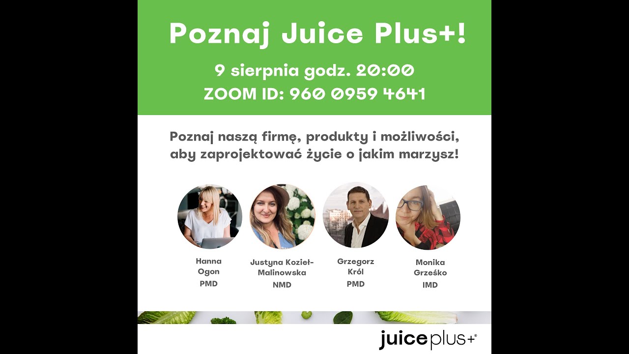 Poznaj Juice Plus+!