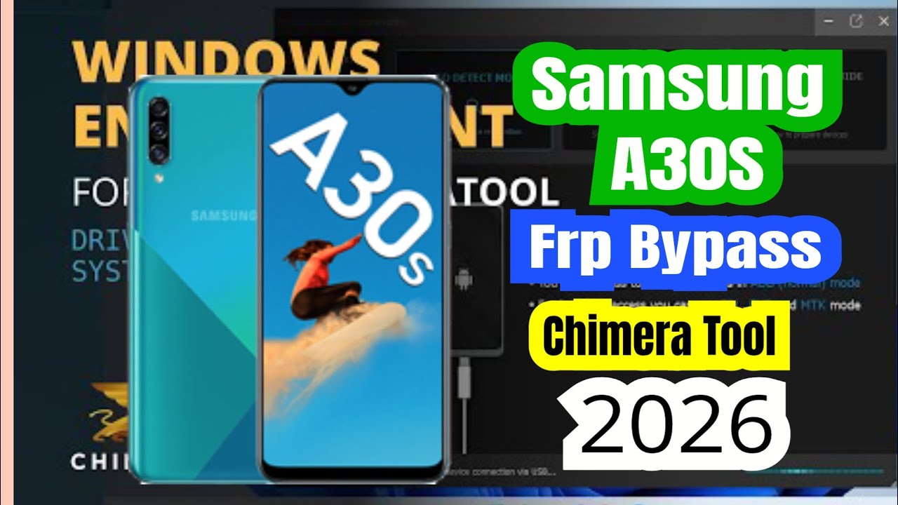 Samsung A30S Frp Bypass Chimera Tool 🔥 2026 Test Points Note Working 😭