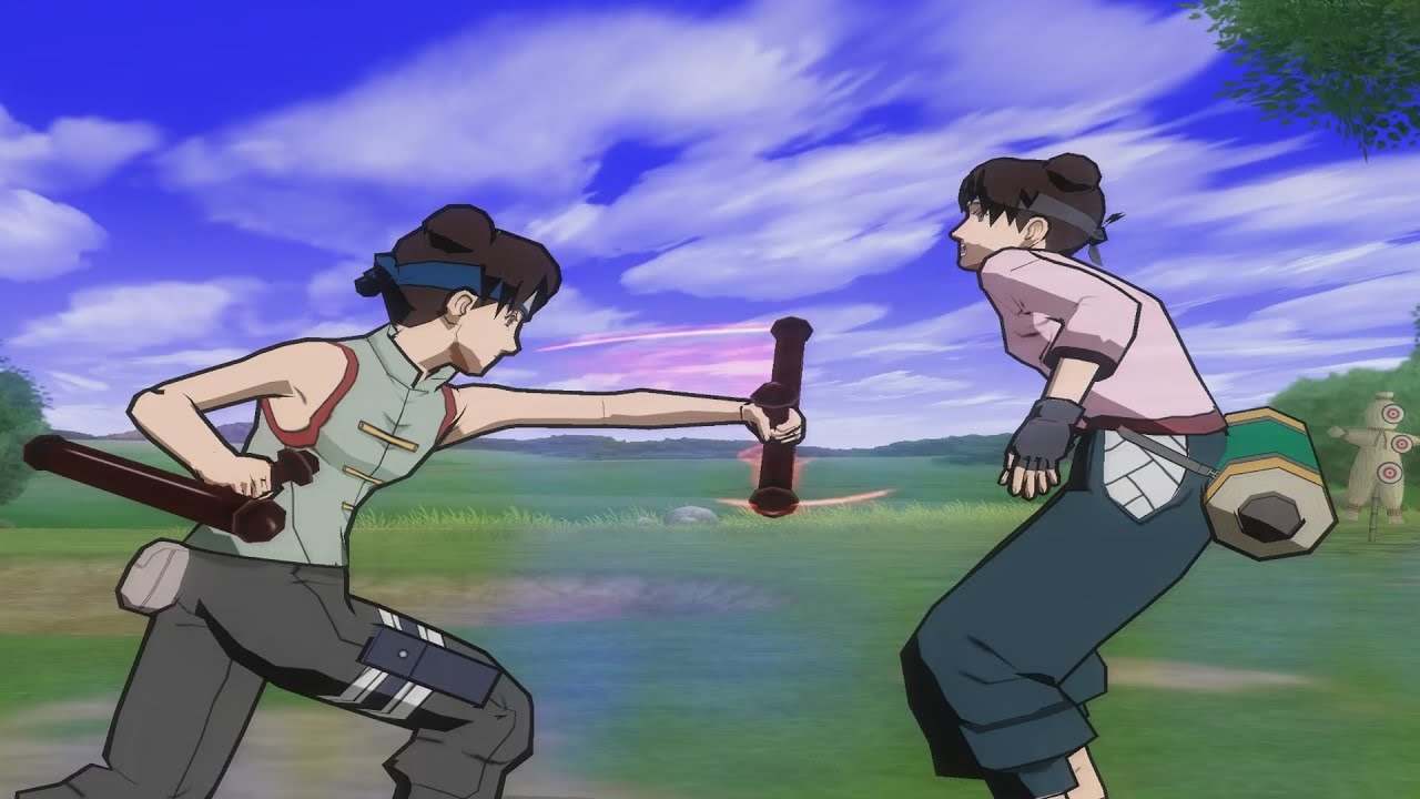 {Tenten (Clássico) Vs Tenten} Naruto Shippuden Ultimate Ninja 5