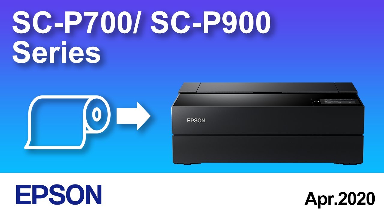 Loading Paper (Roll Paper) (Epson SC-P700 Series) NPD6508