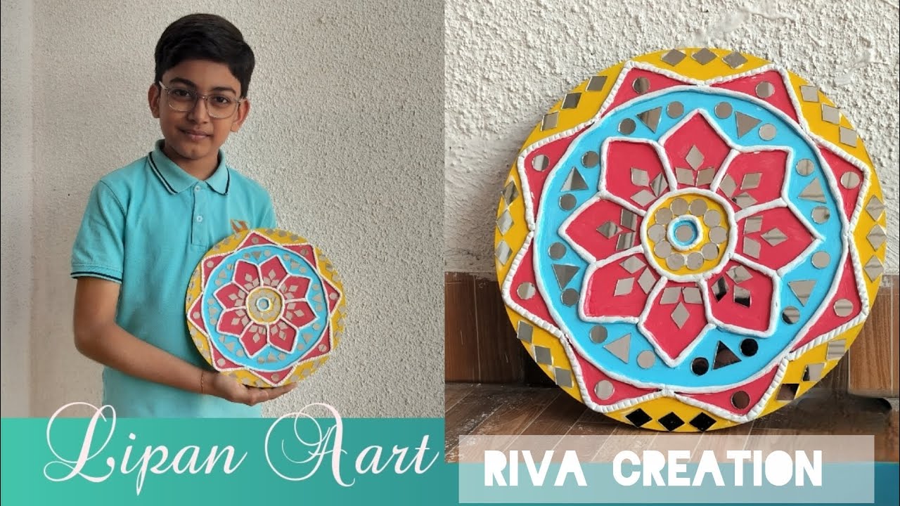 Lippan Art Work | Creative and Beautiful Art Form | Trendy Lippan Art Frame 