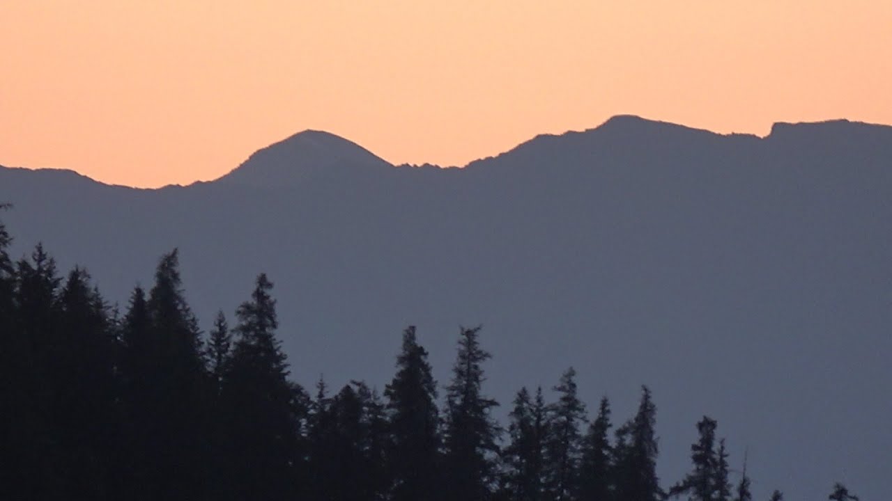 Spectacular Alpine Sunset I Sort-Of Captured
