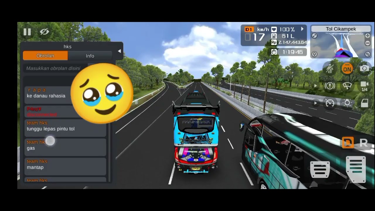 share obb rombak shdjb2 voyager racing livery premium (video )