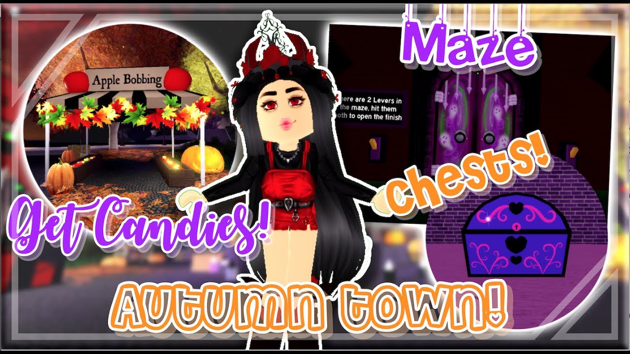 *NEW!* FREE ACCESSORY! 2020 MAZE & CHESTS! AUTUMN TOWN IS BACK! CANDIES! | Royale High UPDATE