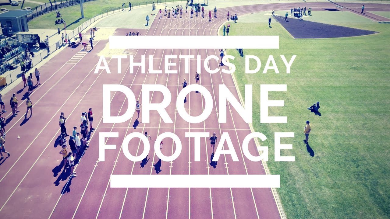 Athletics Day Drone Footage