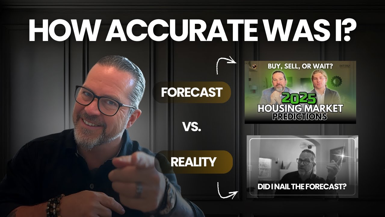 2025 Bay Area Real Estate: Forecast vs Reality (How Accurate Was I?)