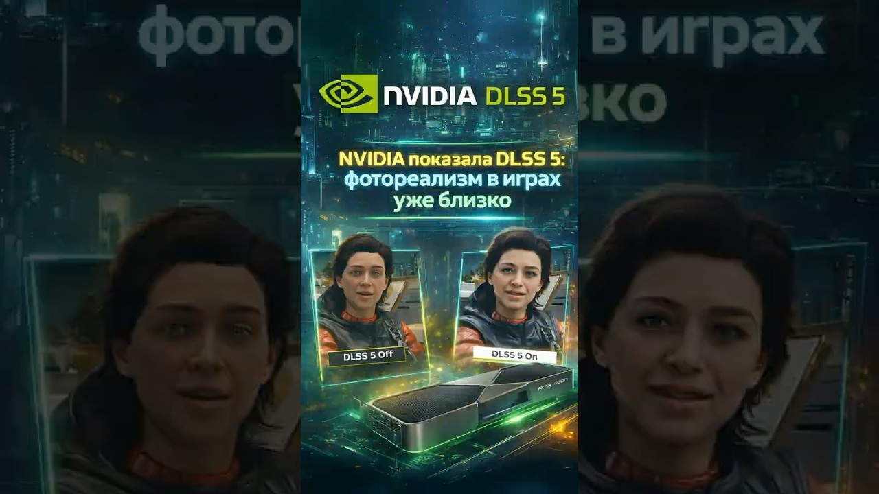 DLSS 5 &mdash; это уже не апскейл: NVIDIA меняет графику навсегда