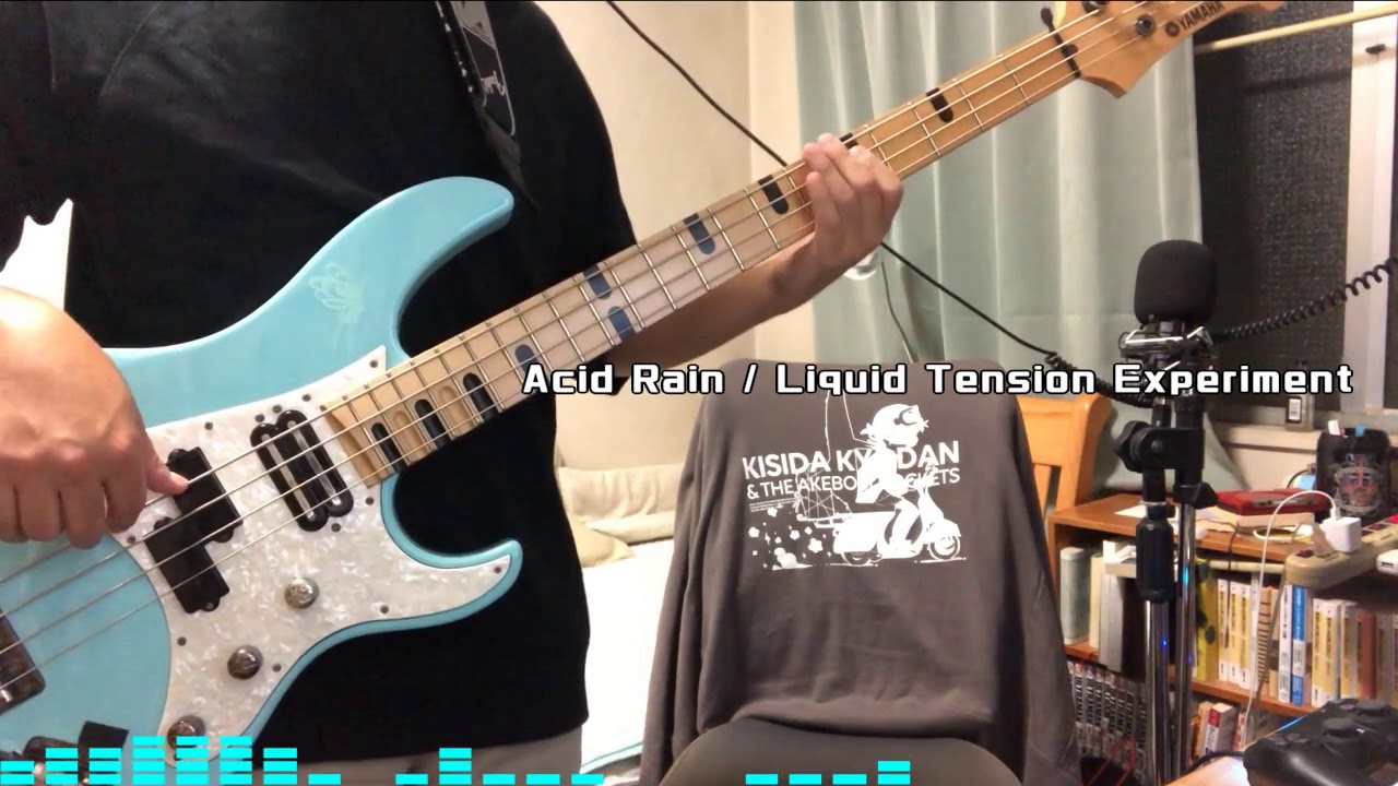 【Bass Cover】ACID RAIN /  Liquid Tension Experiment