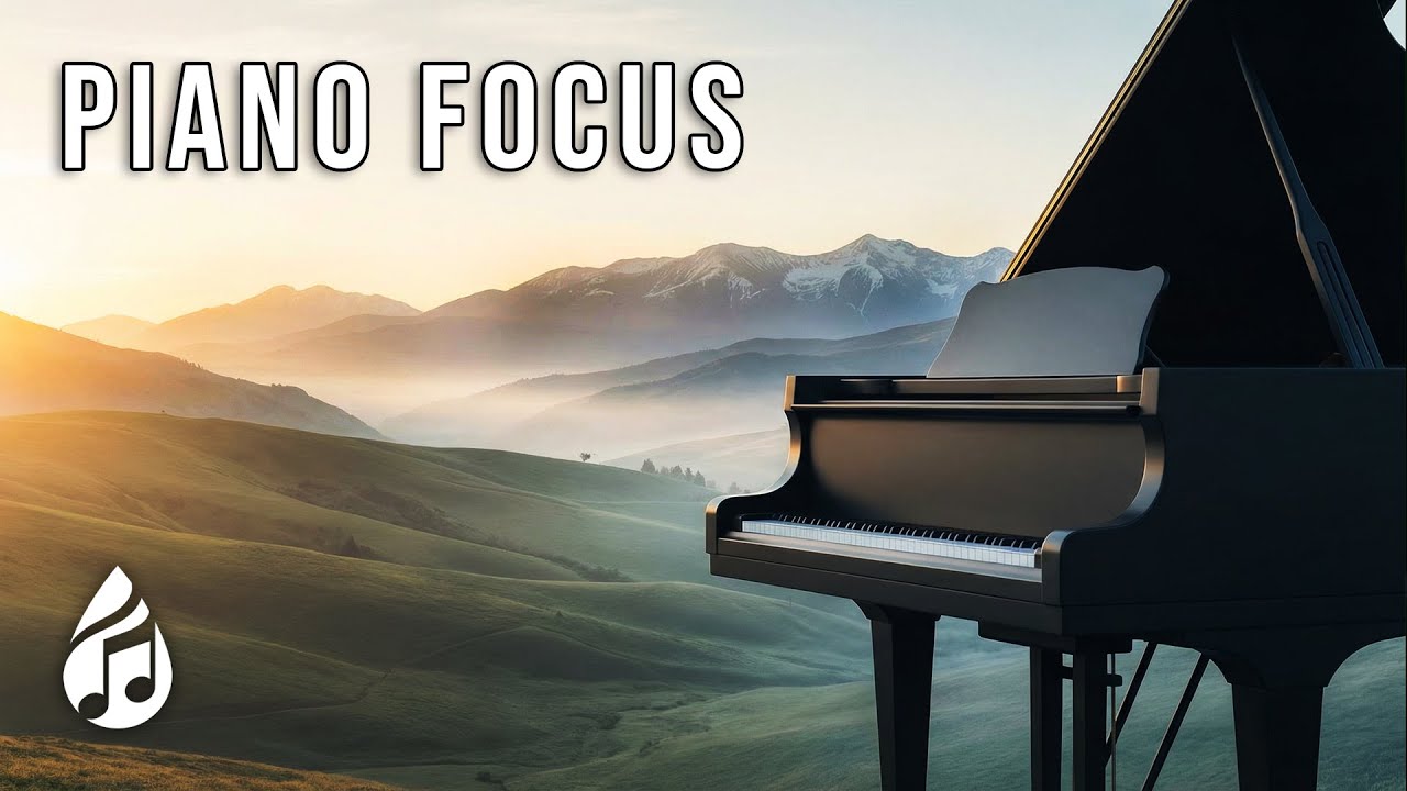 Relaxing Piano for Focus 🎹 Calm Music for Study & Work