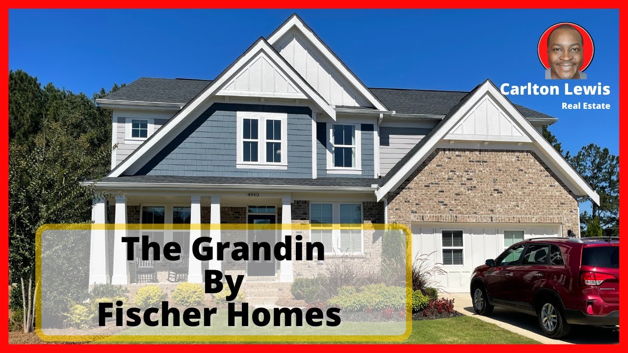 Атланта |Fischer Homes|Springbrook Estates|Grandin|2700 кв. футов| Экскурсия по демонстрационному...