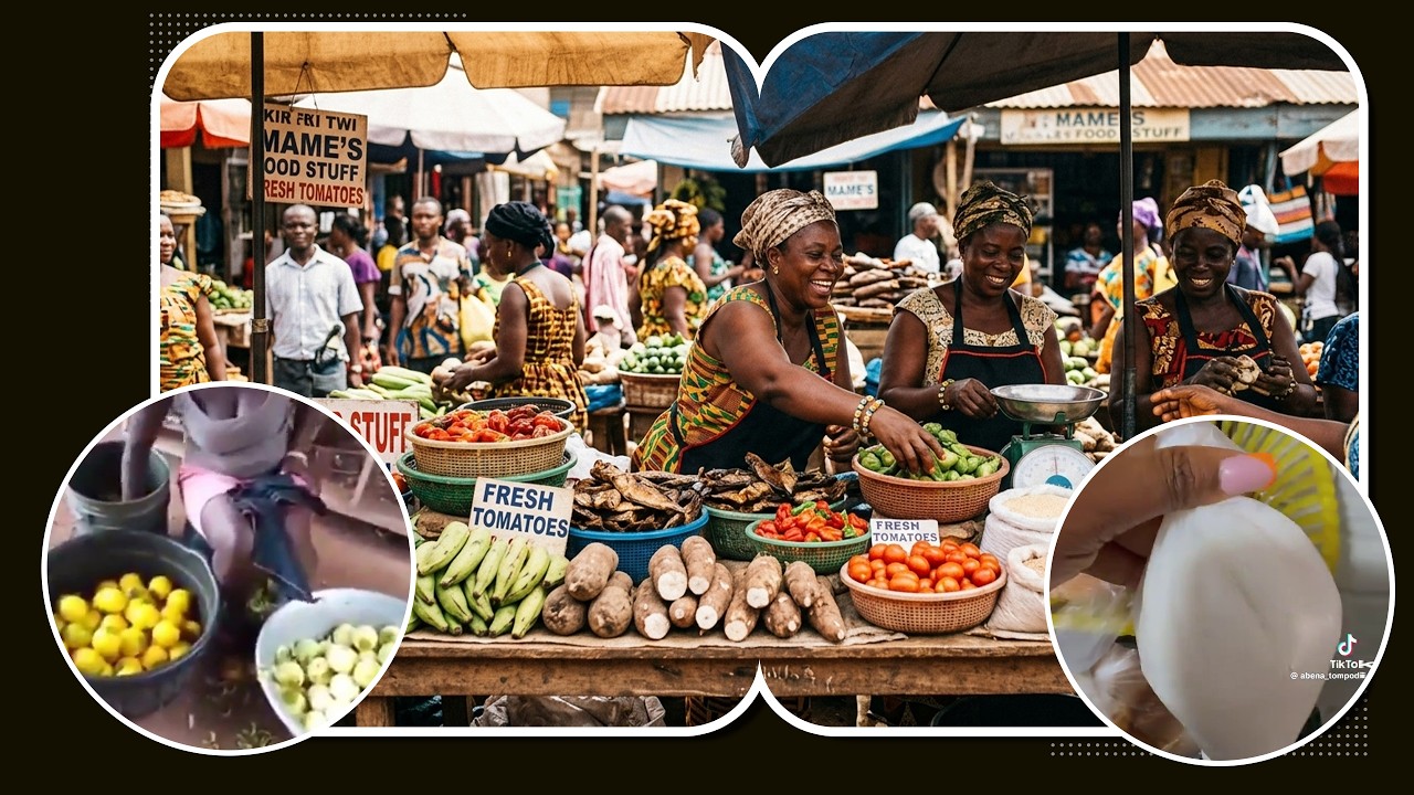 Orange Seller Caught Coloring Fruits + Omo Tuo Turn Rice Water. What is happening in Ghana?