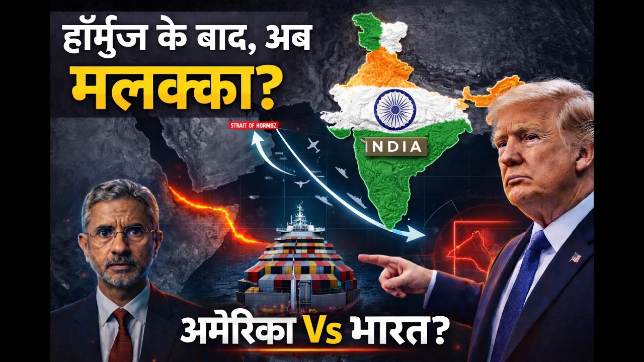 Malacca Strait Crisis Explained 🔥 US vs China | India Strategy 2026