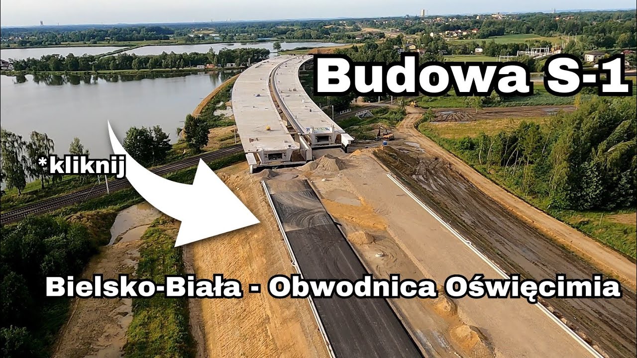 Budowa S-1 #16 Bielsko-Biała - Obwodnica Oświęcimia 4K