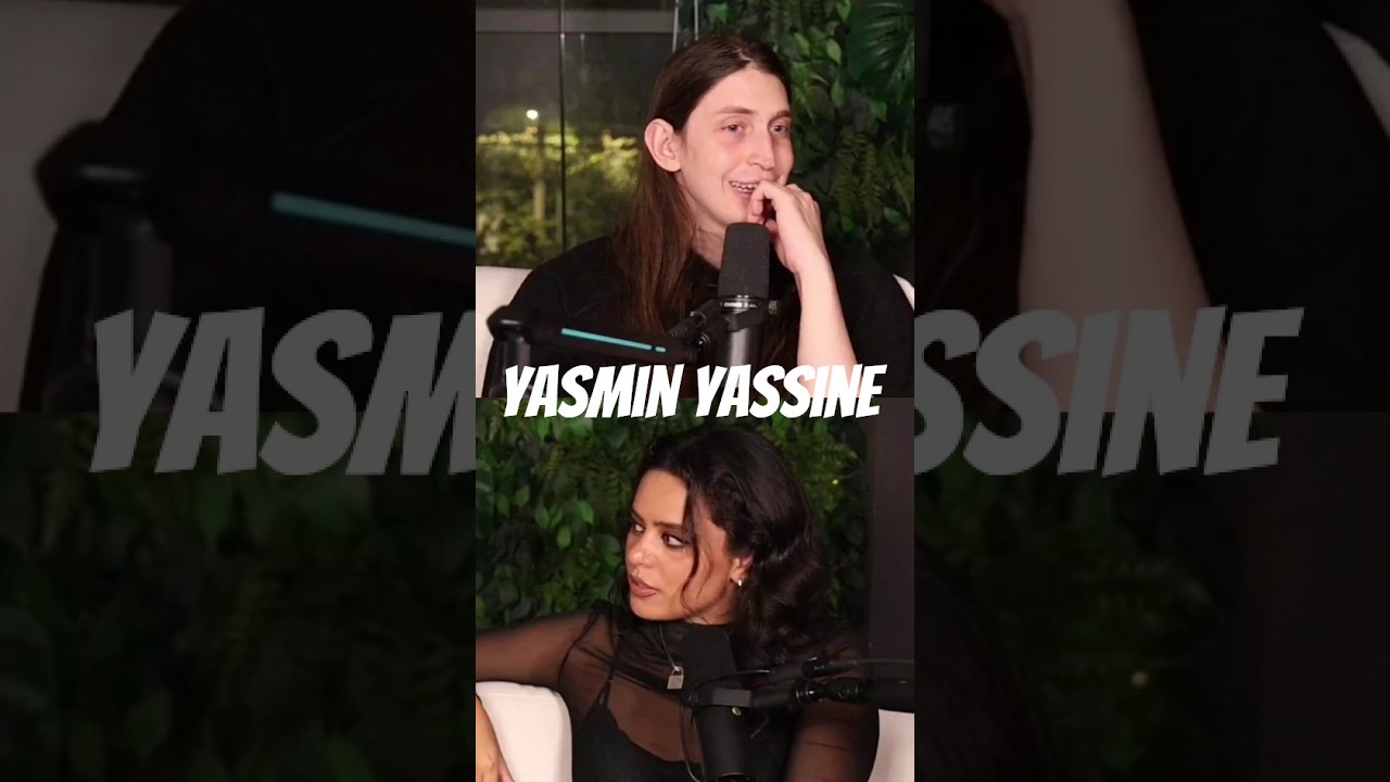 entrevistando Yasmin Yassine. 
