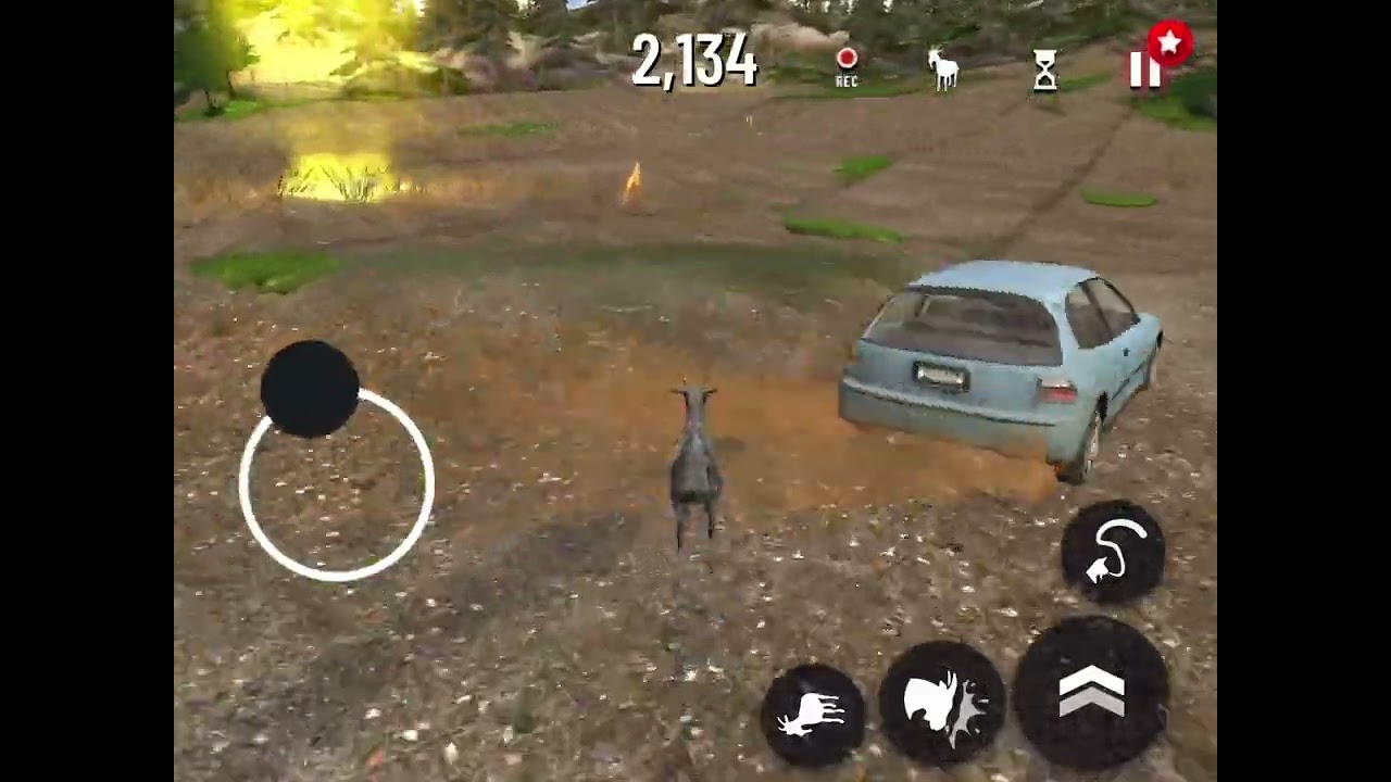 Gas canisters goat simulator