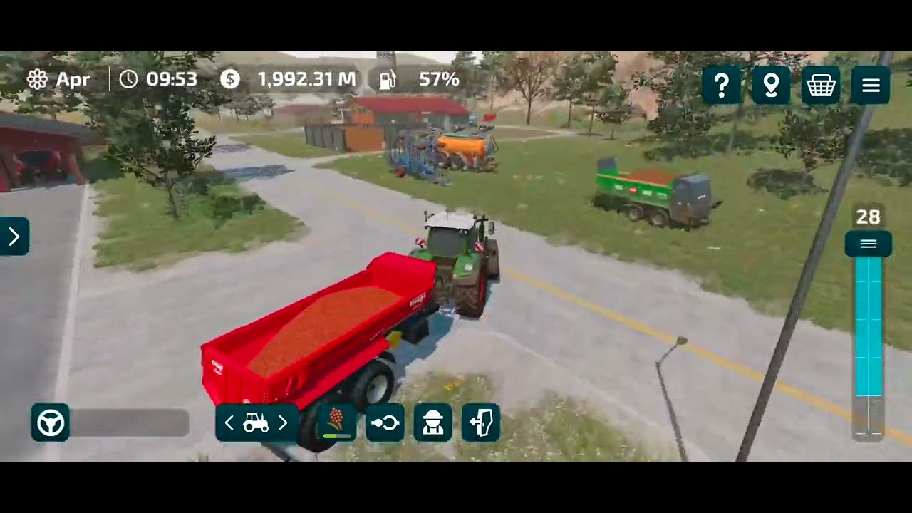 Farming Simulator 23 🚜 Mobile Grass🎋  Caring 