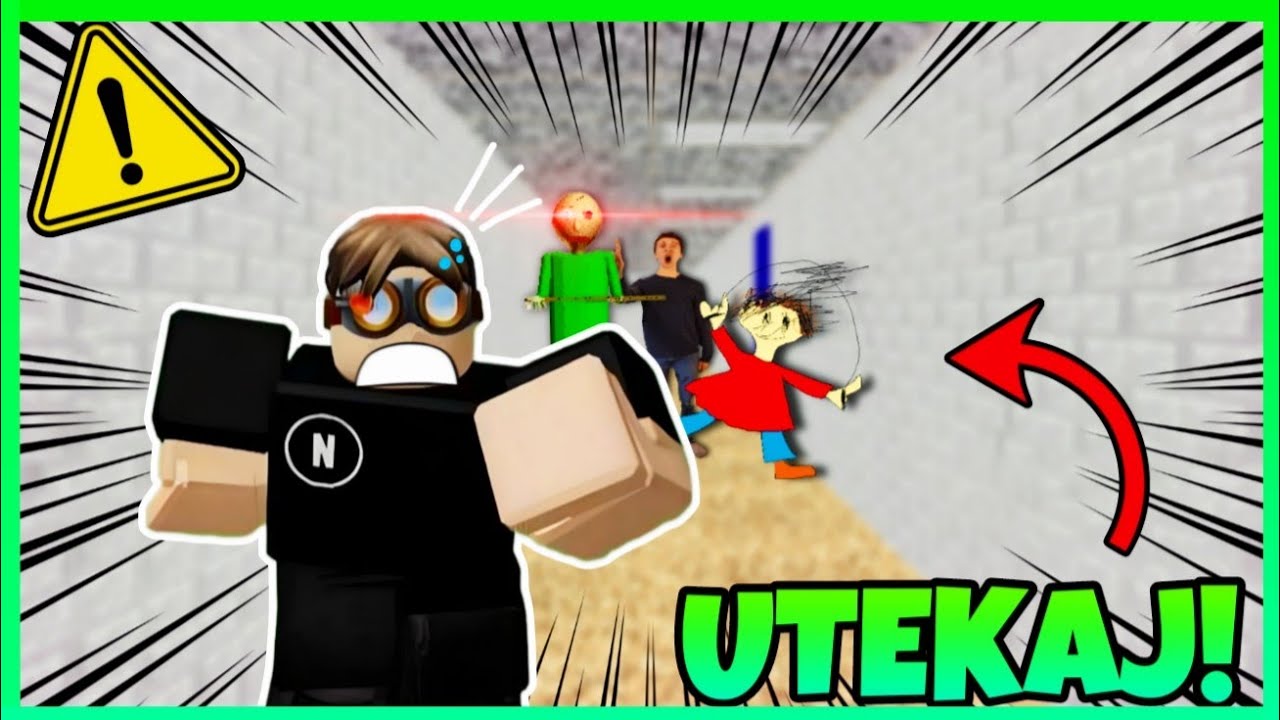 Zahral som si Baldiho... A SKORO SOM HODIL MÔJ MOBIL O ZEM!! 🤬📱(Roblox)