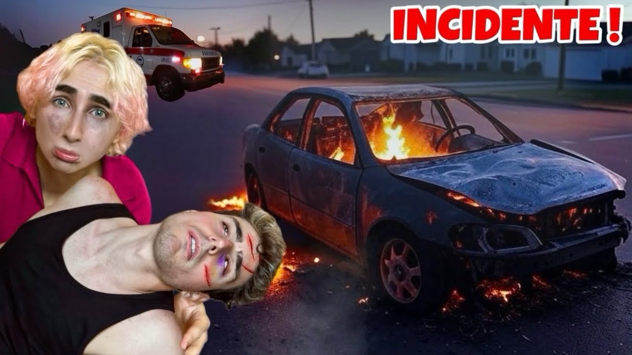 Антонио попал в аварию на своей машине...💔