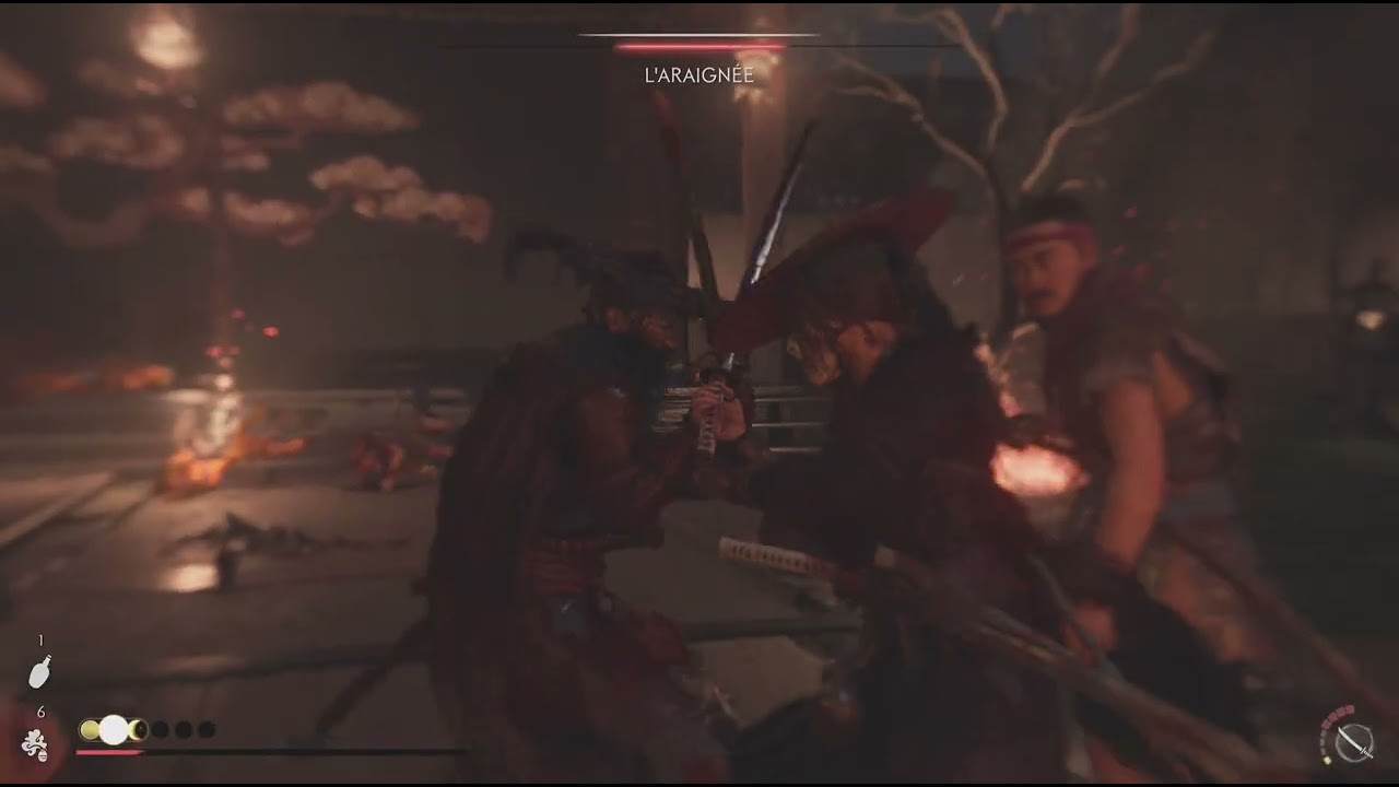 Ghost of Yōtei: posture du fantôme