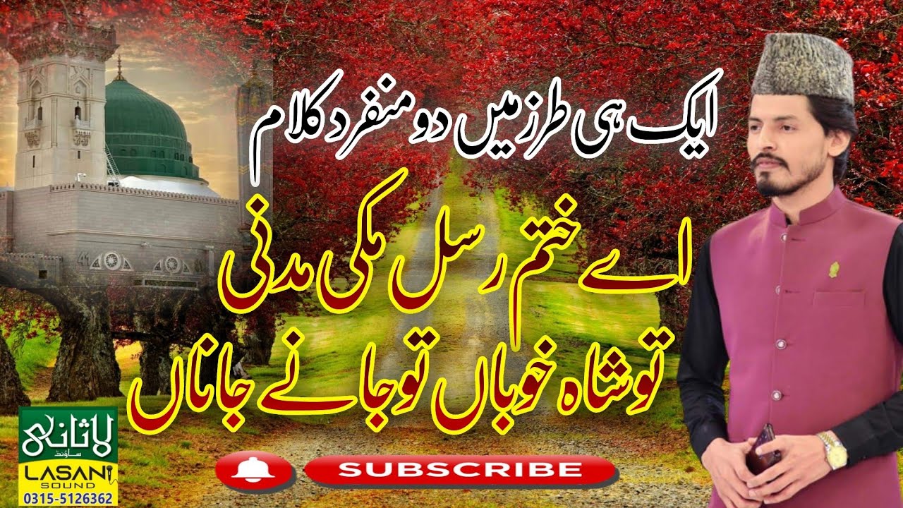Waseem Wasi ||Munfarid Andaz Mai 2 Kalam 1 Tarz|| Tu Shah-e-Khuban ||Ay Khatm-e-Rusal Maaki Madni ||