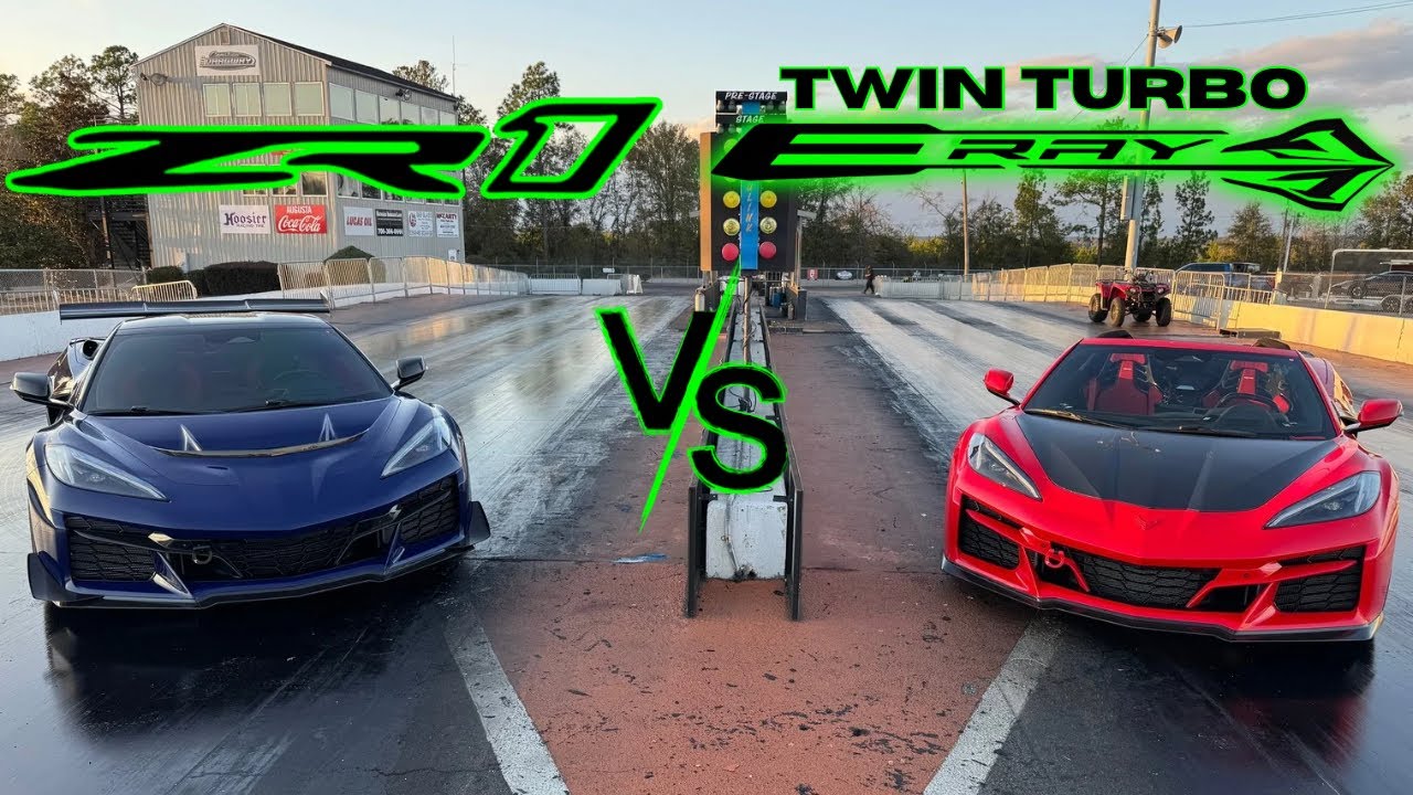 C8 ZR1 и Twin Turbo Eray! Мощность более 2400 л.с.!